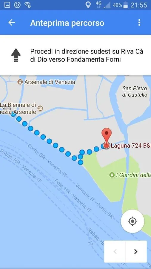 Laguna724 Venedig Frühstückspension